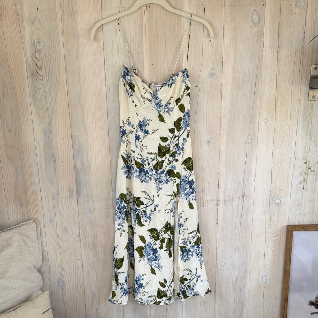 Reformation Floral Dress Size 0